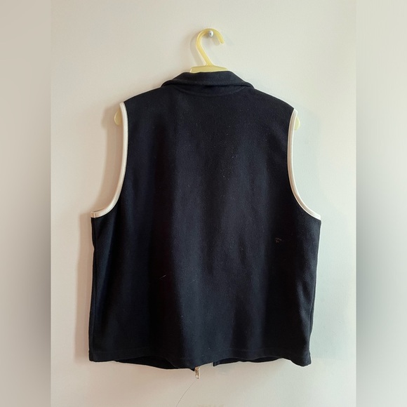 Vintage Togo Polar Fleece Sleeveless Full-Zip Vest Size Large - Picture 6 of 6